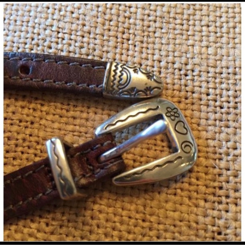 NEW! Brighten Leather Bracelet with Silver Embellishments. “Harmony” Brown. - Picture 7 of 9